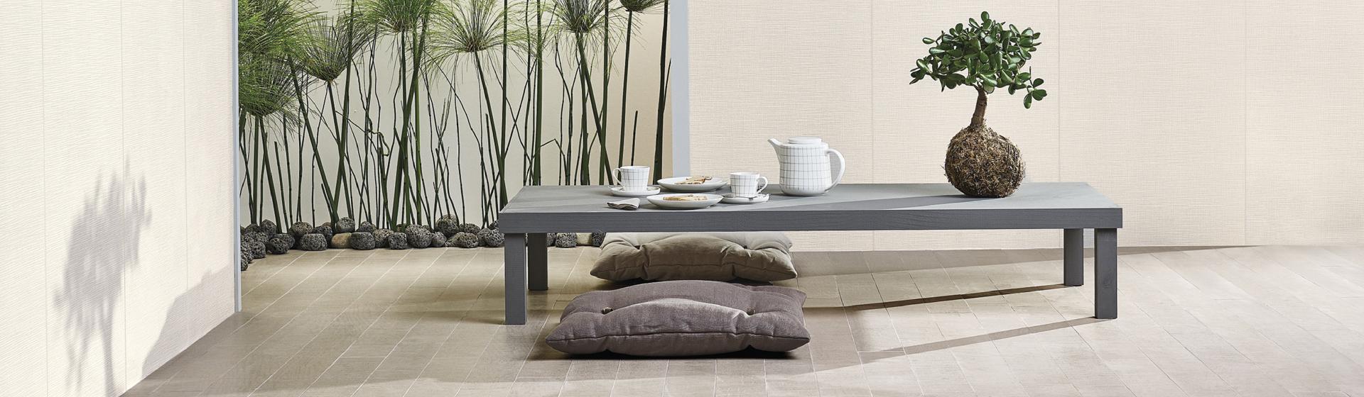 Linha de Revestimento Cer�mico / Porcelanato Wallpaper - Porcelanato Extra Fino em vers�o papel de parede. 
Mais sustent�vel, pr�tico e resistente.
Inova��o em tecnologia e design. Texturas naturais em tons suaves para decora��o de interiores.
E exteriores. Puro charme.