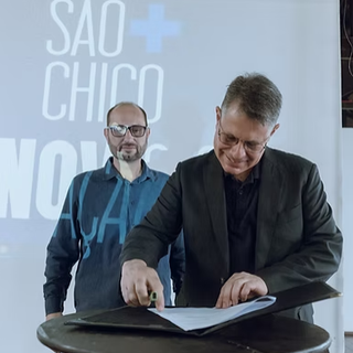 Coopera��o entre Univille e Prefeitura de S�o Francisco do Sul marca lan�amento de ecossistema de inova��o