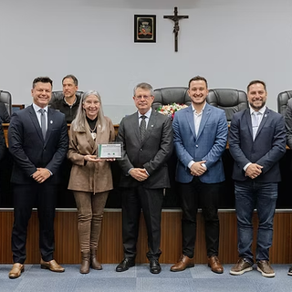 Univille recebe homenagem da C�mara de Vereadores pelos seus 30 anos como universidade reconhecida pelo MEC