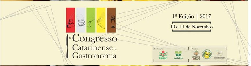 I Congresso de Gastronomia de Santa Catarina