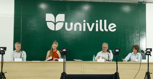 Univille recebe debate de candidatos  Prefeitura de So Bento do Sul 