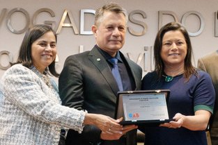 Univille recebe homenagem da OAB/SC Joinville pelo Jubileu de Diamante