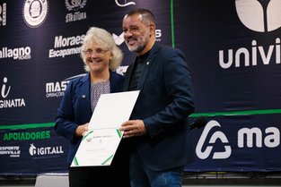 Univille recebe tcnico da Seleo Brasileira de Futsal no Campus Joinville